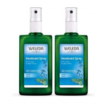 Weleda Deodorant Sauge Spray 100ml X2