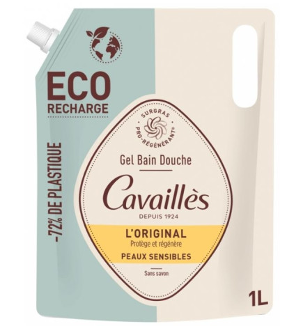 Roge Cavailles Bain Douche Original Eco Recharge 1l