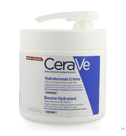 Cerave – baume hydratant pompe, 454 ml
