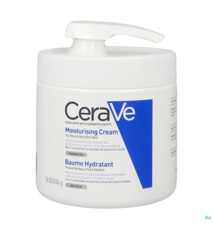 Cerave – baume hydratant pompe, 454 ml