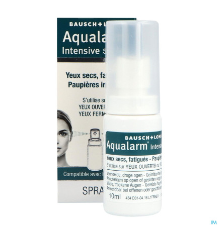 BAUSCH&LOMB – Aqualarm Intensive spray oculaire, 10 ml
