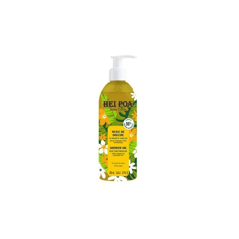 Hei Poa Huile De Douche Monoi Fl 250ml