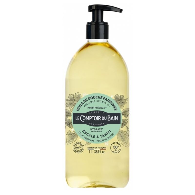 Le Comptoir Du Bain Huile Douche Monoi 1l