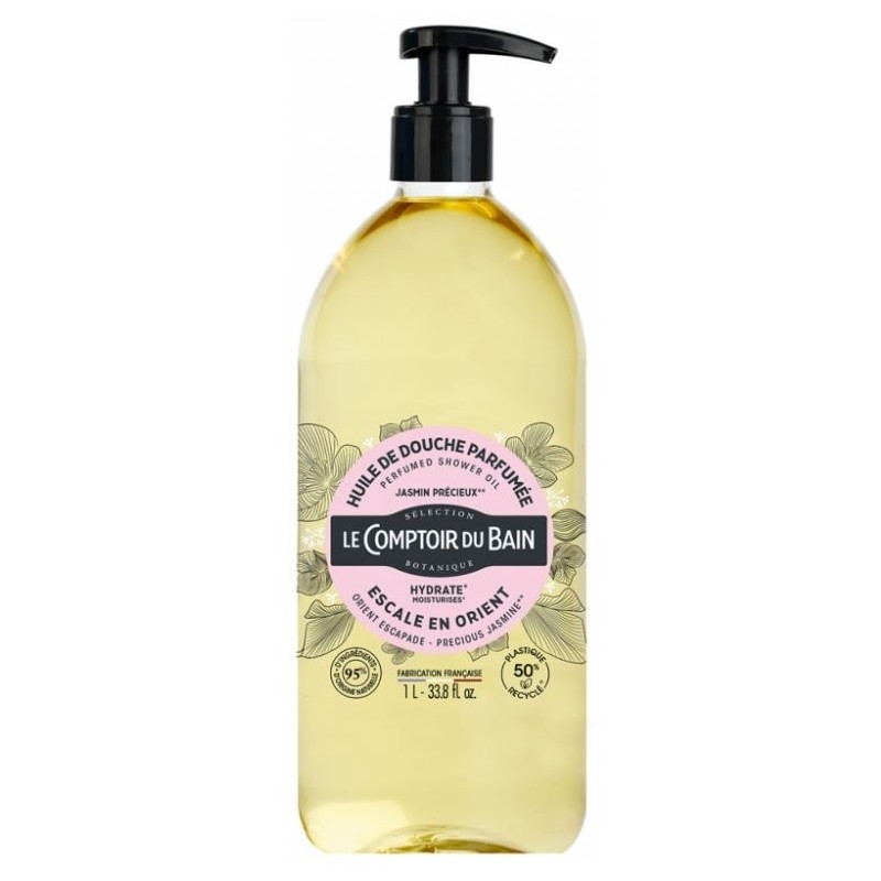 Le Comptoir Du Bain Huile Douche Jasmin 1l