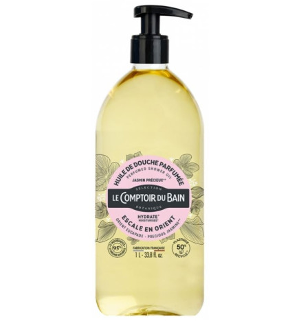 Le Comptoir Du Bain Huile Douche Jasmin 1l