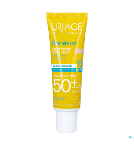 Uriage – Bariésun Crème Teintée Claire SPF50+ 50 ml
