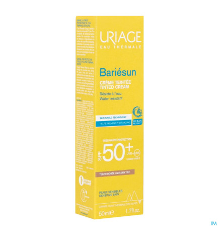 Uriage – Bariésun Crème Teintée Dorée SPF50+ 50 ml