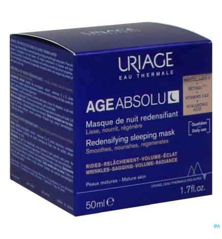 Uriage – Age Protect+ Concentré de Masque Nuit 50 ml