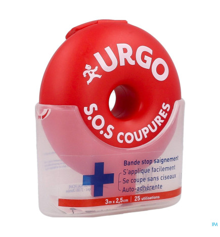 Urgo – Sos coupure pansement à découper 3 m x 2,5 cm