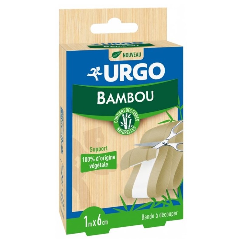 Urgo Bambou Pansement Bande A Decouper Sterile 1m X 6cm