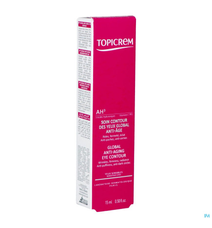 Topicrem – Contour des Yeux Global Anti-Âge 15 ml