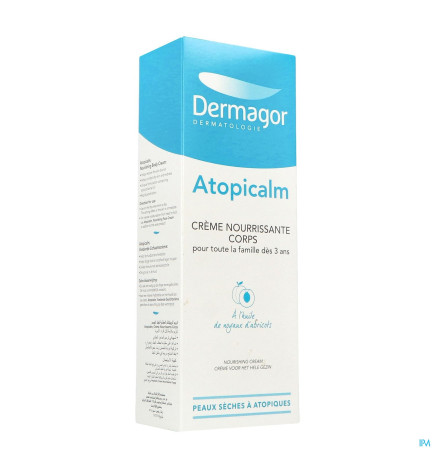 Dermagor – Atopicalm Crème Nourrissante Corps, 250 ml