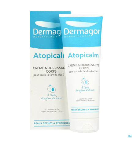 Dermagor – Atopicalm Crème Nourrissante Corps, 250 ml