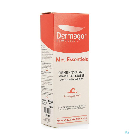 Dermagor – Mes Essentielles Crème Hydra Légère 24h, 40 ml