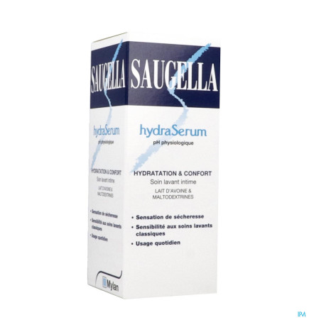 Saugella – Hydraserum Soin Hydratant, 200 ml