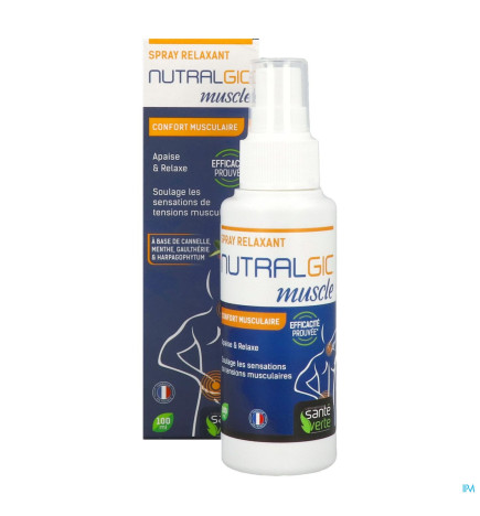 Santé Verte – Nutralgic Muscle Spray Relaxant, 100 ml