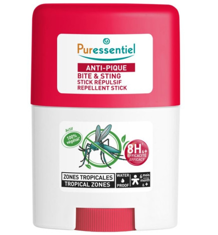 Puressentiel Stick Repulsif Zone Tropicale Waterproof 20ml