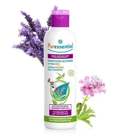 Puressentiel Shampooing Solide Quotidien Pouxdoux Certifie Bio 60g