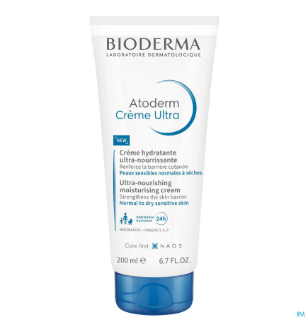 Bioderma – Atoderm Crème Ultra, nourrissante, 200 ml