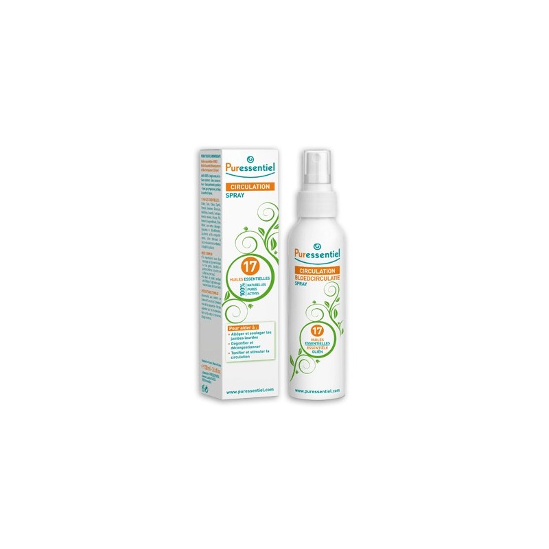 Puressentiel Circulation - Spray Aux 17 Huiles Essentielles 125 ML