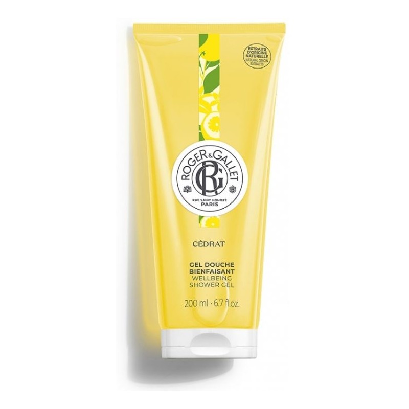 Roger Gallet Gel Douche Cedrat Tube 200ml