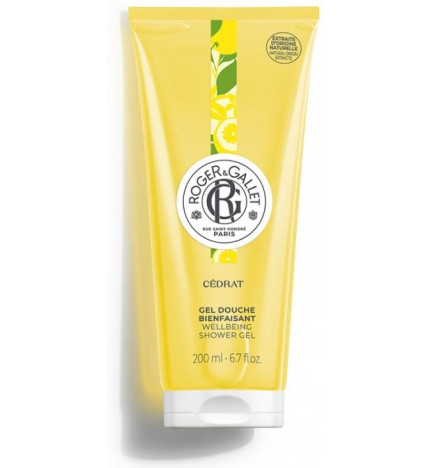 Roger Gallet Gel Douche Cedrat Tube 200ml