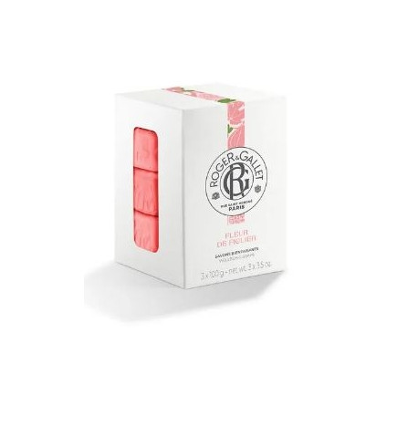 Roger Gallet Savons Bienfaisants Fleurs De Figuier Coffret 3x100g