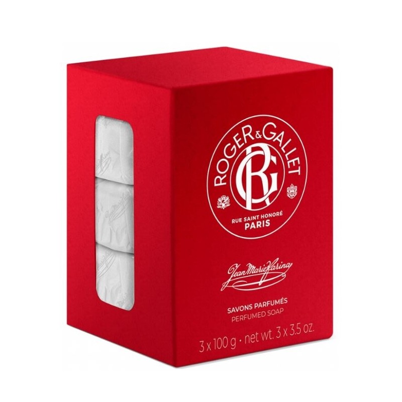 Roger Gallet Savons Parfumes Jmf Coffret 3x100g