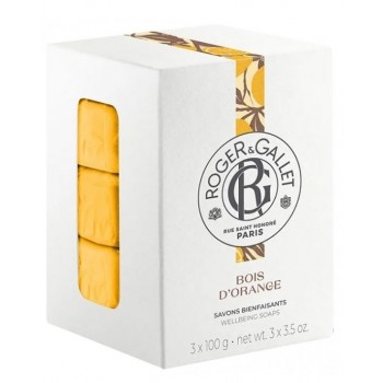 Roger Gallet Savons Bienfaisants Bois D'orange Coffret 3x100g