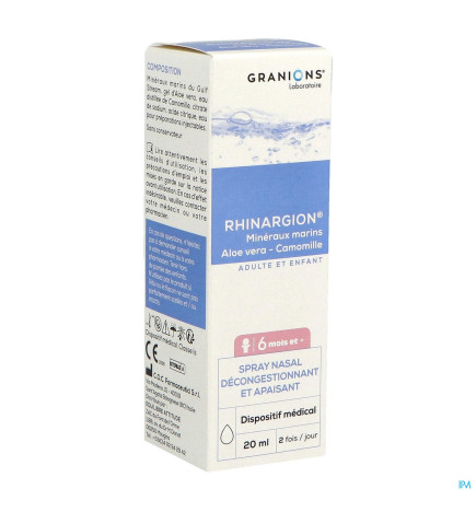 Granions –Rhinargion R Spray Nasal 20ml