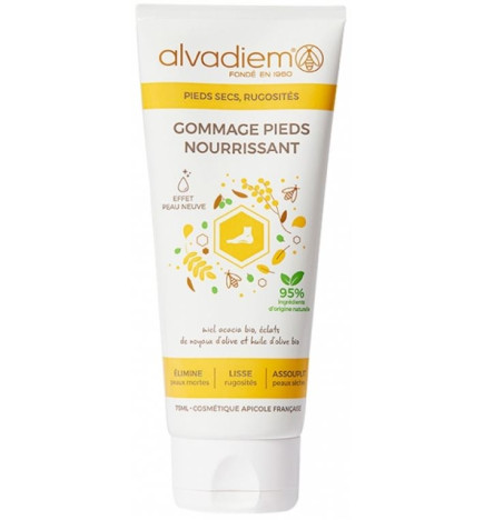 Alvadiem Gommage Pieds Nourrissant 75ml