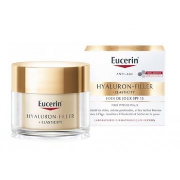 Eucerin Hyaluron Filler + Elasticity Soin De Jour Spf15 50ml