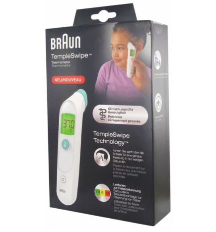 Braun Thermometre Temporal Templeswipetm Bst200we