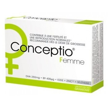 Conceptio Femme 30 Capsules et 30 Gélules