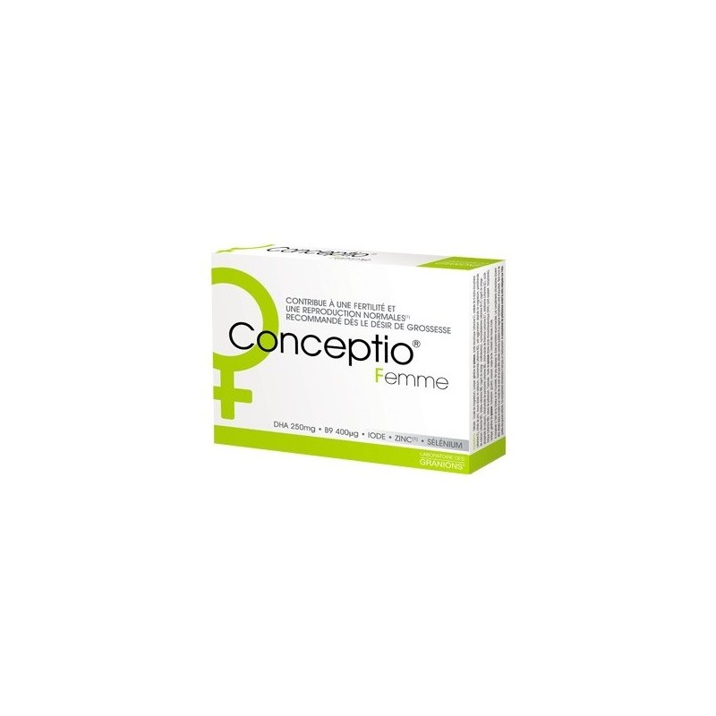 Conceptio Femme 30 Capsules et 30 Gélules