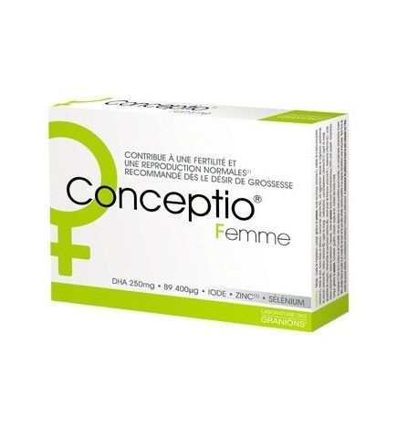 Conceptio Femme 30 Capsules et 30 Gélules