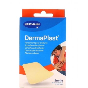 Dermaplast Eraflure Pansement 45x65mm 4