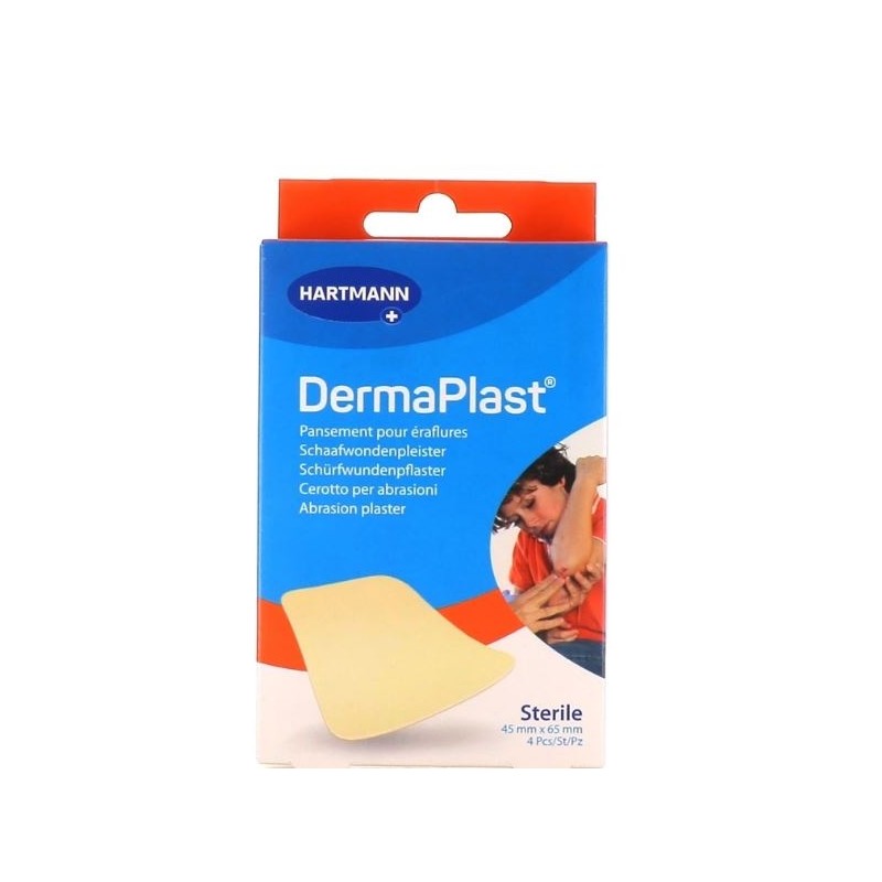 Dermaplast Eraflure Pansement 45x65mm 4