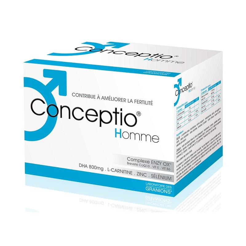 Conceptio Homme 90 Capsules et 30 Sachets