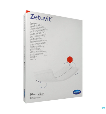 Hartmann – Zetuvit Pansement Absorbant 20Cm X 25Cm 10