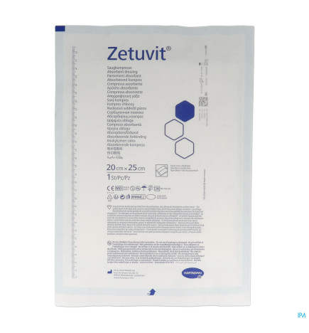 Hartmann – Zetuvit Pansement Absorbant 20Cm X 25Cm 10