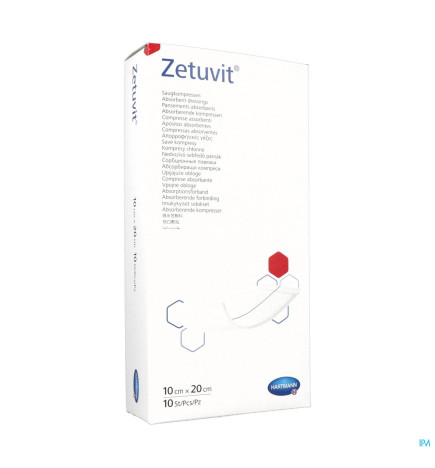 Hartmann – Zetuvit Pansement Absorbant 10Cm X 20Cm 10