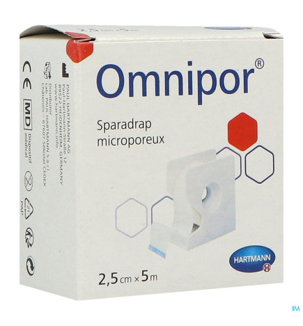 Hartmann – Omnipor Sparadrap Microporeux 5M X 2Cm5