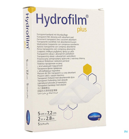 Hartmann – Hydrofilm + Pansement 5Cm X 7Cm2 5