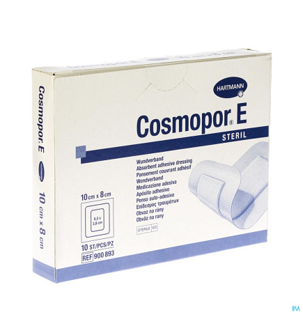 Hartmann – Cosmopor E Pansement Adhesif 10Cm X 8Cm 10