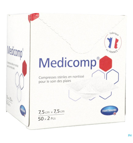 Hartmann – Medicomp Compresse Sterile 7Cm5 X 7Cm5 2 x50