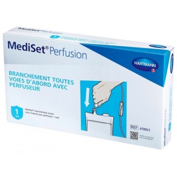 Mediset Perfusion Branchement Toute Voie Avec Perfuseur 1voie