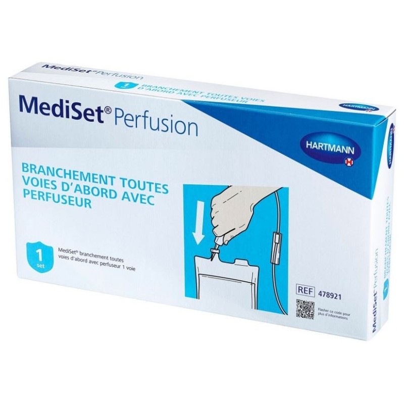 Mediset Perfusion Branchement Toute Voie Avec Perfuseur 1voie