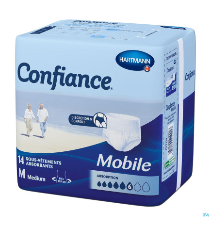 Hartmann – Confiance Mobile Absorption 6 Slip Absorbant M 14