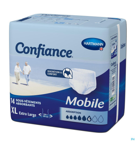Hartmann – Confiance Mobile Absorption 6 Slip Absorbant Xl 14
